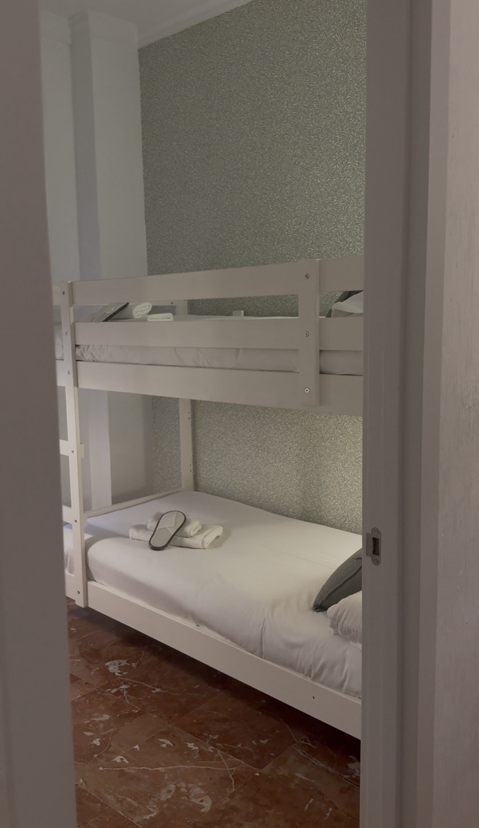 Tercer dormitorio con literas de House of Triana